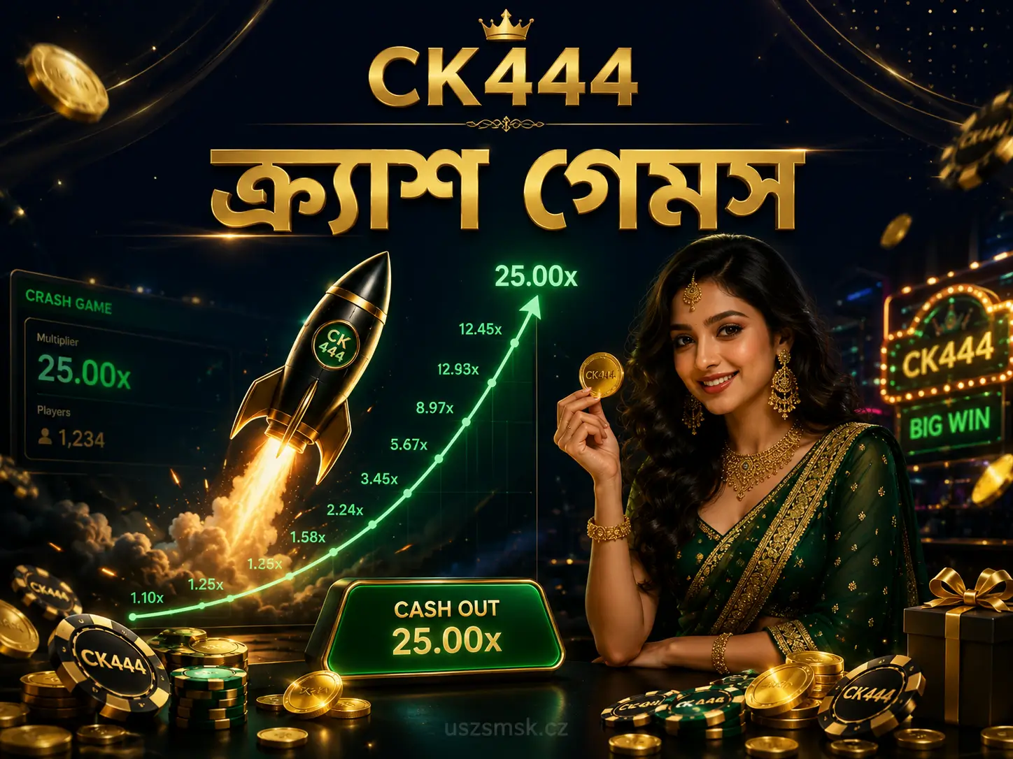 CK444 Crash Games category with rocket multiplier gameplay in Bangladesh — uszsmsk.cz